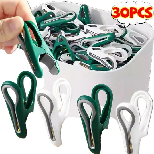 Pack de 12 Pinzas de Ropa sin Dejar Marca para Colgar Ropa y Calcetines
