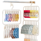 Perchero de Ropa Desmontable y Plegable Portátil Organizador para Ropa Interior, Toallas y Calcetines - Diseño Antideslizante - Perfecto para Espacios