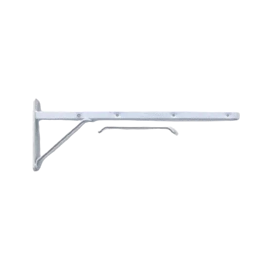 Tendedero de Pared Plegable 39210 Blanco 550x20mm