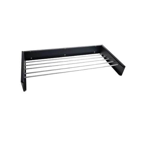 Tendedero de Pared Plegable de Acero Inoxidable, Retráctil, 80x40 o 100x50 cm, Resistente a la Oxidación para Interior y Exterior