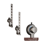 Percha de Ropa con Ventosa para Secado, Gancho, Almacenaje, Colgador Plegable de Pared, Tendedero Interior y Exterior para Baño