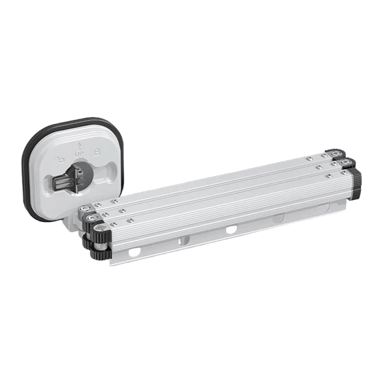 Perchero Plegable para Ropa Interior, Secador Retráctil, Ahorra Espacio, Montaje en Pared