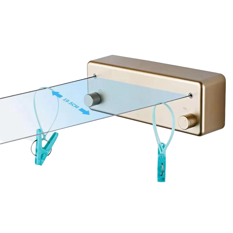 Tendedero de Ropa Exterior - Cuerdas para Secar Ropa en Balcón, Lavandería y Baño