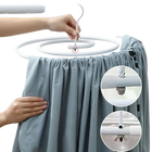 Tendedero de Ropa Giratorio en Espiral Multifuncional para Sábanas y Edredones