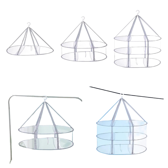 Tendedero de Ropa para Suéteres - Secador Colgante Plegable Multiusos de Malla