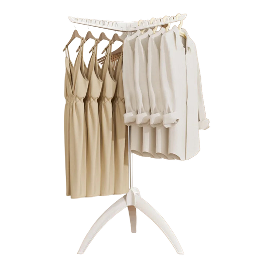 Tendedero de Ropa Plegable - Secadora de Suelo para Hogar y Balcón - Ahorra Espacio