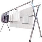 Tendedero de Ropa Plegable de 2M de Acero Inoxidable