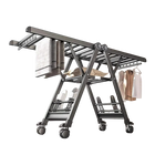 Tendedero de Ropa Plegable de Aleación de Aluminio para Interior y Exterior Multifuncional