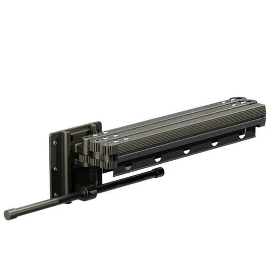 Tendedero de Ropa Plegable de Aluminio Retráctil para Pared con Barra Colgante
