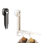 Tendedero de Ropa Plegable de Pared con Ventosa, Retráctil y Portátil