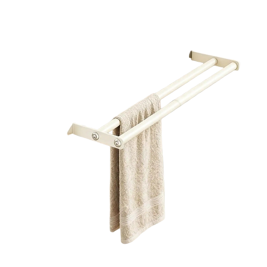 Tendedero de ropa plegable de pared de alta resistencia: ahorra espacio para toallas y ropa, para baño, armario, RV