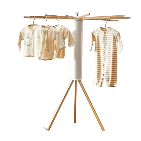 Tendedero de Ropa Plegable en Forma de Pulpo para Espacios Pequeños, De Suelo a Techo, Ahorra Espacio, para Balcón Hogar
