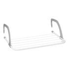 Tendedero de Ropa Plegable Karawan - Gris y Blanco, 3 Metros de Capacidad, Compacto 50x34x15.5 cm
