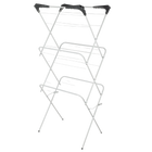 Tendedero de Ropa Plegable Max Home - Secador Vertical de 3 Niveles, Barras Extensibles, Estructura Metálica, Soporta 10 kg, Compacto 61x44x138 cm, Id