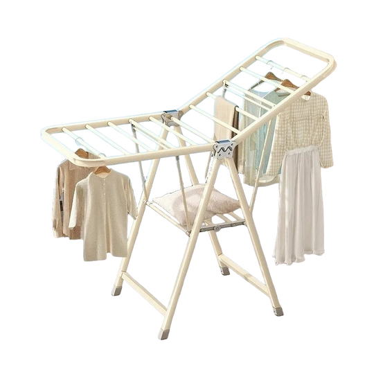 Tendedero de ropa plegable multifuncional para interior y exterior