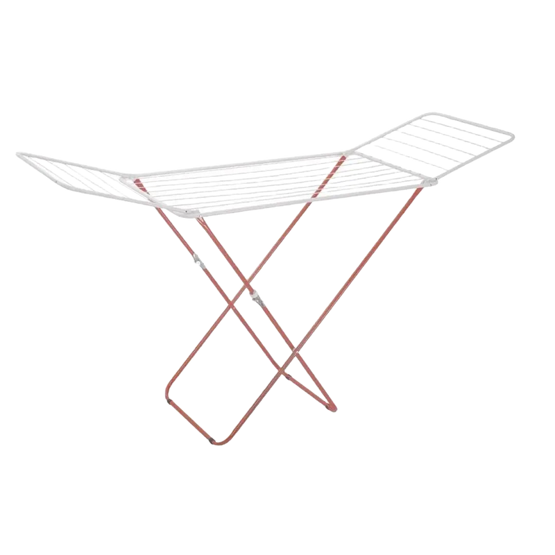 Tendedero de Ropa Plegable NAKLOE - Expandible de Acero Inoxidable, 20m de Superficie, 180x55x110cm