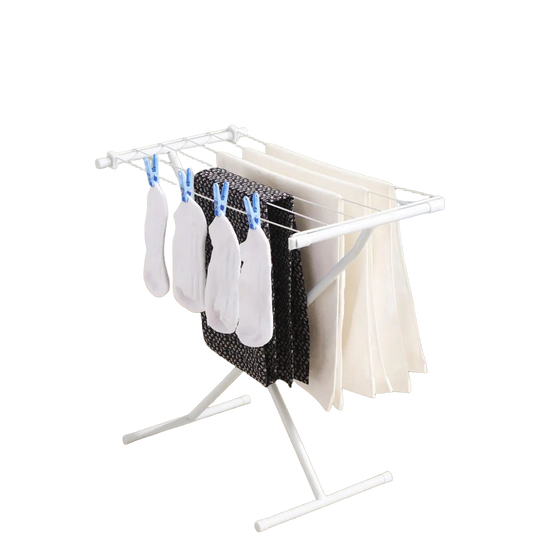 Tendedero de Ropa Plegable para Apartamento, Interior y Exterior