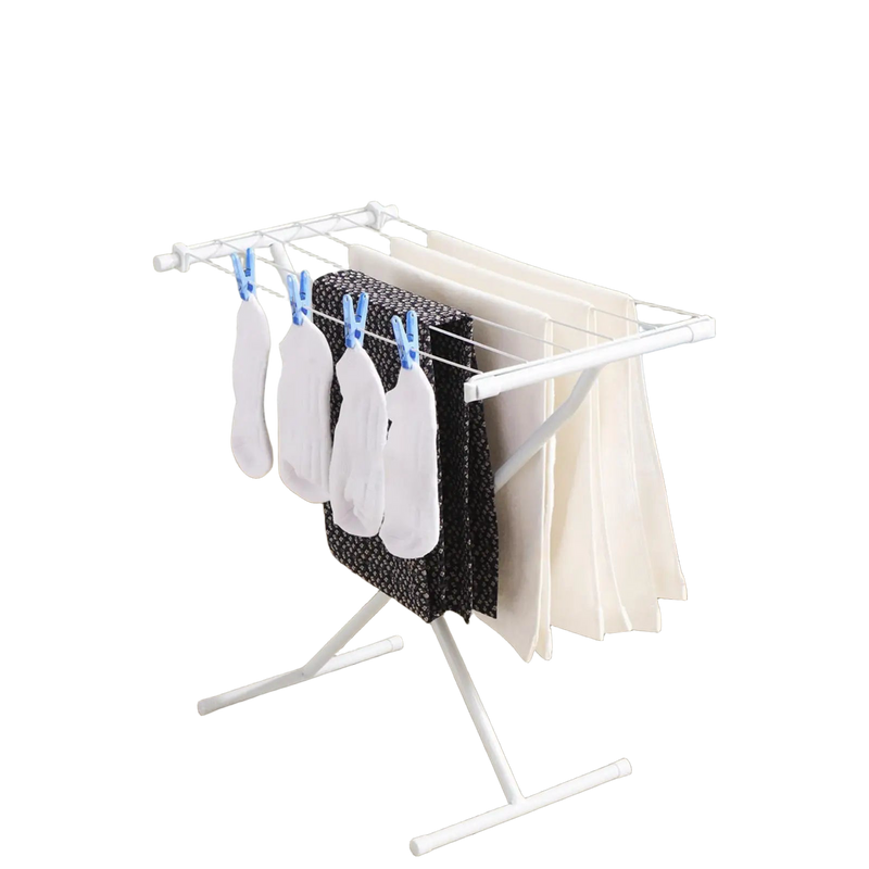 Tendedero de Ropa Plegable para Apartamento, Interior y Exterior