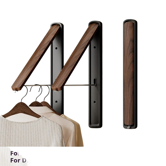 Tendedero de Ropa Plegable para Ventana y Balcón, Extensible e Invisible, Colgador de Pared Sin Taladro