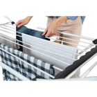 Tendedero de ropa plegable Vileda con aluminio, 20m de espacio de secado, 178x56x93 cm, diseño colapsable para fácil almacenamiento, perfecto para acc