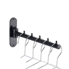 Tendedero de Ropa Plegable, Giratorio de Pared, Acero Inoxidable, Ahorra Espacio