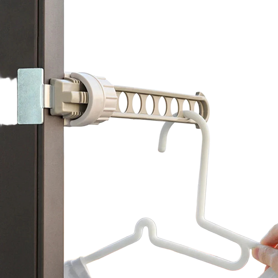 Tendedero de Ropa Portátil para Ventana - Secador Colgante Plegable para Interior
