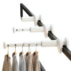 Tendedero de Ropa Portátil Plegable para Viaje, Multifuncional Antideslizante