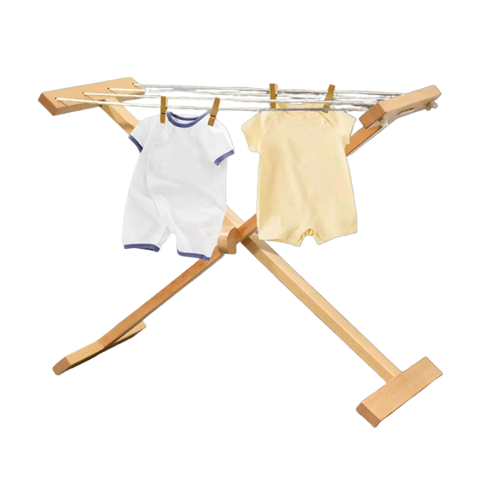 Tendedero de Ropa Portátil y Resistente, Ligero para Secar Toallas, Herramientas de Enseñanza para el Hogar y Niños