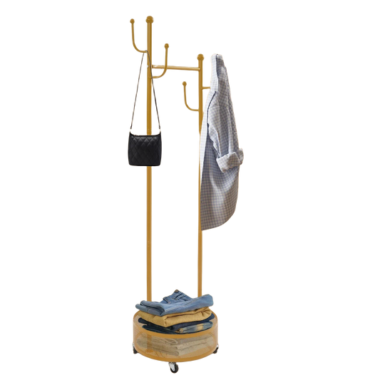 Tendedero de Ropa Redondo, 170x45 cm, Gran Área de Colgado, Estructura Resistente, Estable, Ahorro de Espacio, Fácil Montaje, Ayudante Práctico para B