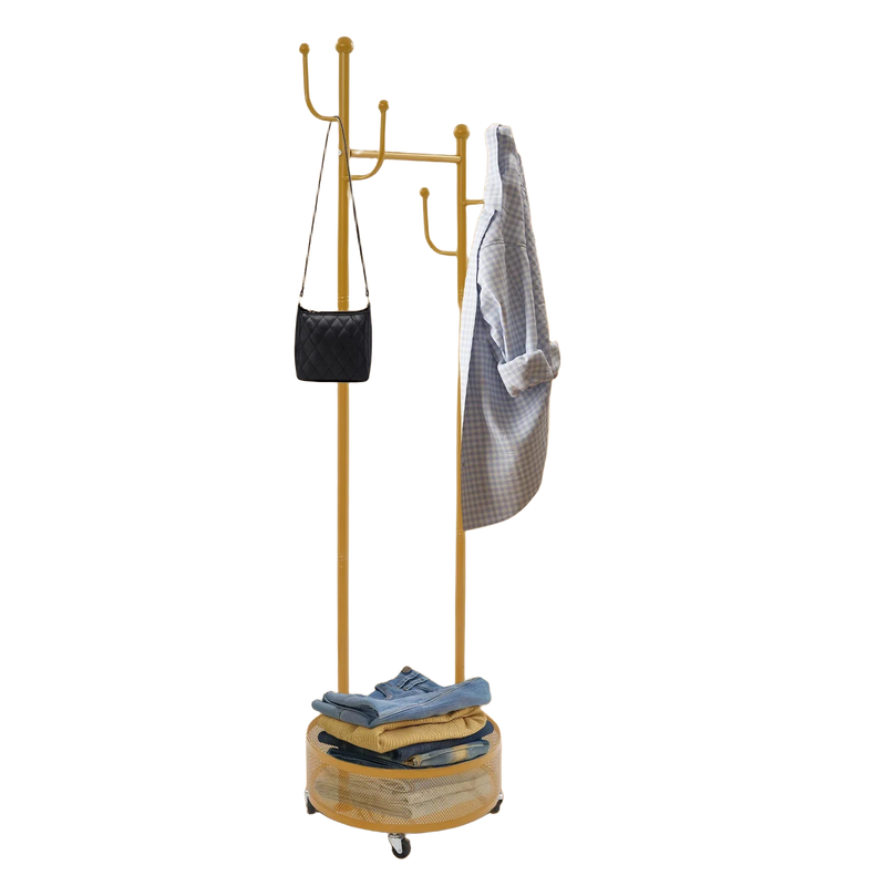 Tendedero de Ropa Redondo, 170x45 cm, Gran Área de Colgado, Estructura Resistente, Estable, Ahorro de Espacio, Fácil Montaje, Ayudante Práctico para B