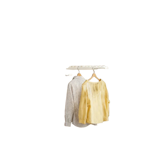 Tendedero de Ropa Retráctil con Ventosa Plegable y Montaje en Pared Portátil