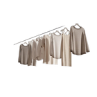 Tendedero de Ropa Retráctil de Doble Capa - Secadora de Ropa Extensible para Lavandería