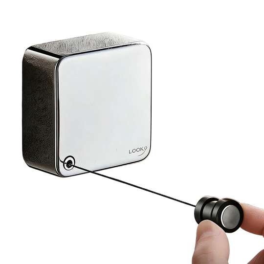 Tendedero de Ropa Retráctil de Pared Extensible - Cuerda de Alambre para Balcón, Apartamento