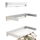 Tendedero de Ropa Retráctil Invisible de Pared para Baño, Balcón y Ventana