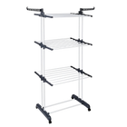 Tendedero de Ropa Vertical Plegable T-Lovendo con Ruedas, 4 Niveles, 170x77x64 cm, Alta Capacidad 26 kg