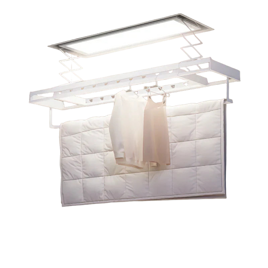 Tendedero Eléctrico Ahorrador de Espacio con Función Inteligente, Compatible con App Mijia y Luces LED