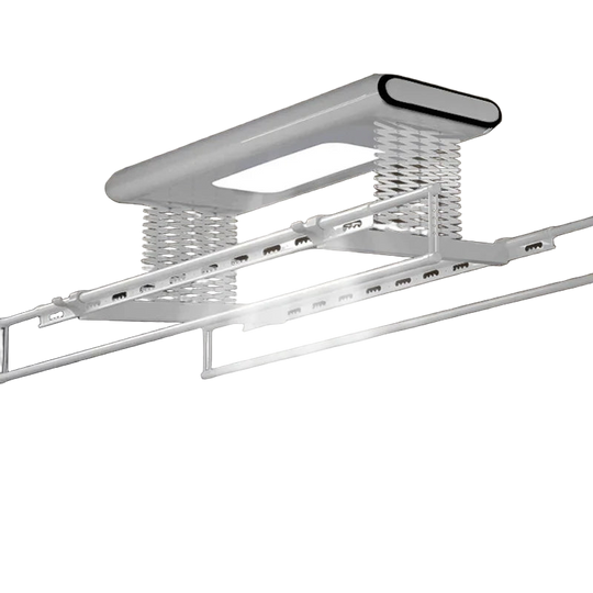 Tendedero Eléctrico Ajustable de Techo con Elevación Inteligente y Plegable