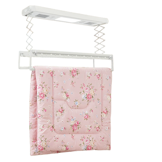 Tendedero eléctrico de ropa, secadora retráctil de techo con control remoto, tendedero plegable de 220V
