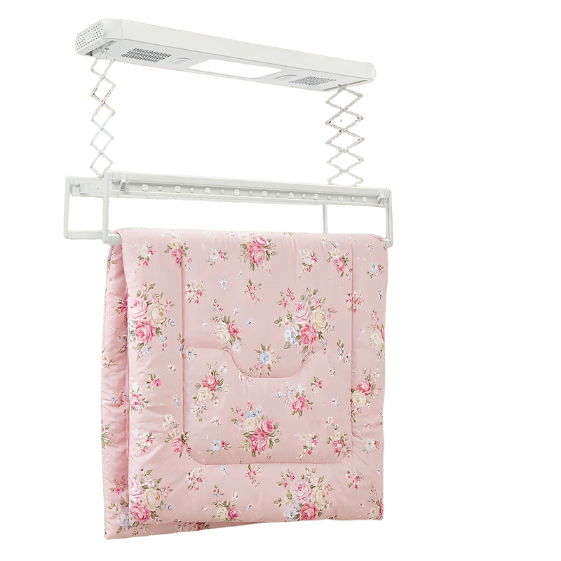 Tendedero eléctrico de ropa, secadora retráctil de techo con control remoto, tendedero plegable de 220V