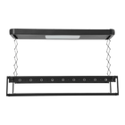 Tendedero Eléctrico de Techo Retráctil 35kg con Luz LED y Mando a Distancia