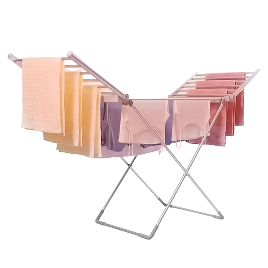 Tendedero Eléctrico Plegable con Calefacción, Tendedero de Ropa Eléctrico Plegable para Interior