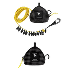 Tendedero Portátil para Viaje - Cuerda de Secado Antiviento para Interior, Exterior y Camping
