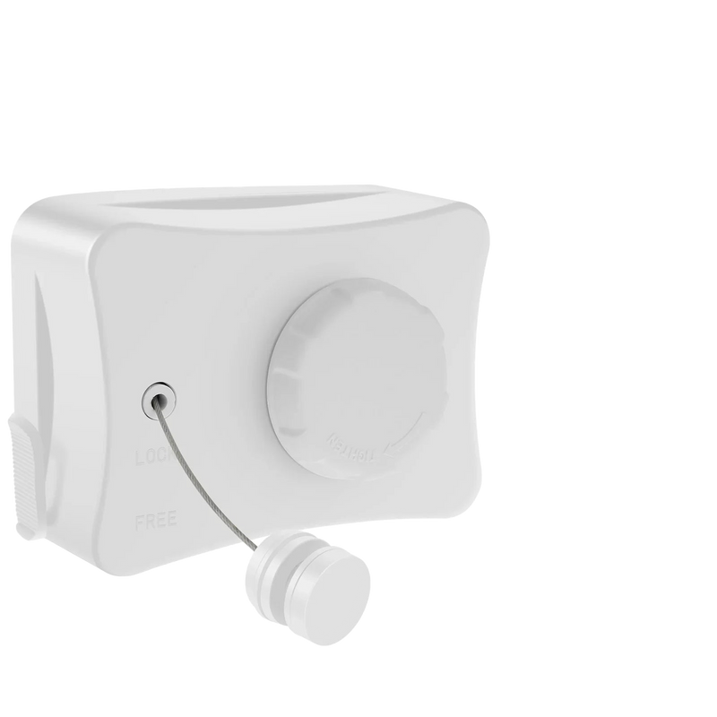 Tendedero Retráctil de 5M Anti-Flecha para Secar Ropa, Ahorro de Espacio, Montaje en Pared, Invisible