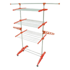Tendedero Vertical Plegable BeproHome Tendospazio - 24m de Espacio, 20kg, 72 Ganchos, Ruedas