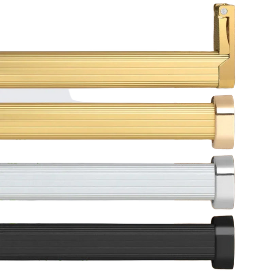Varilla para Armario Ropero de 200-1000mm Personalizable - Barra Horizontal Engrosada para Tendedero